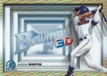  2021 Bowman Chrome 40-Man Futures Refractor #FMF-4 Austin Martin  Toronto Blue Jays Baseball : Collectibles & Fine Art