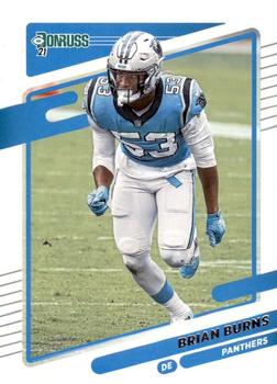 Brian Burns 2022 Donruss Optic H28 #30 Carolina Panthers