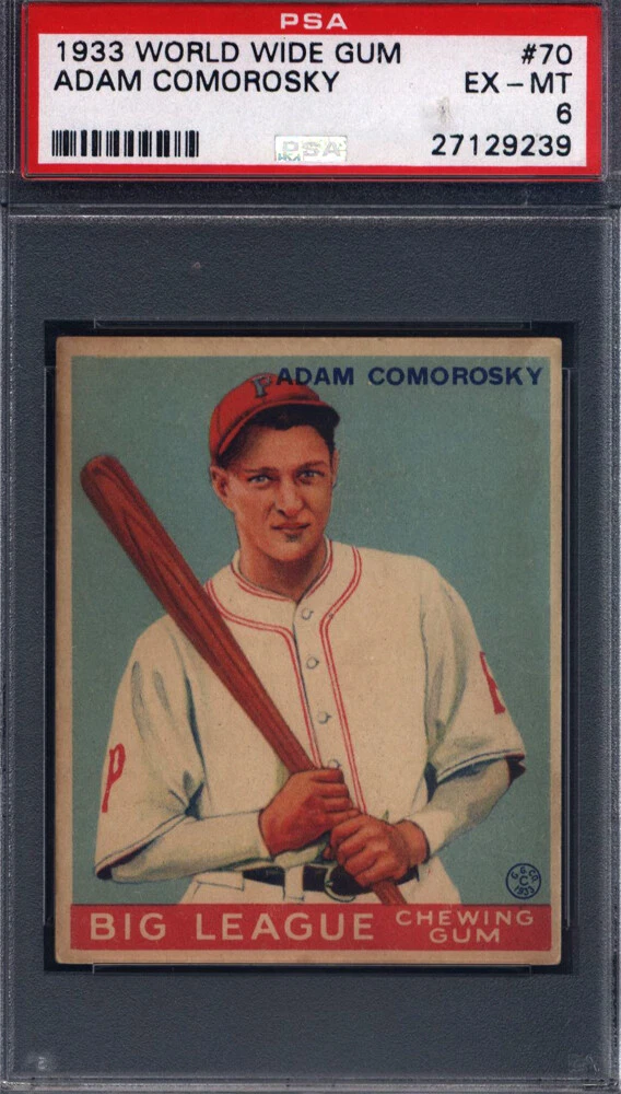 1933 World Wide Gum (V353) #70