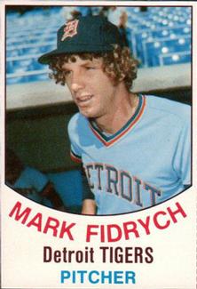 Mark The Bird Fidrych Pitching Baseball Vintage Photo America Collection Masculine Birthday Card for Him / Man