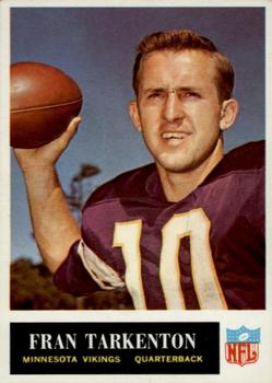 1967 Philadelphia #106 Fran Tarkenton Minnesota Vikings Football