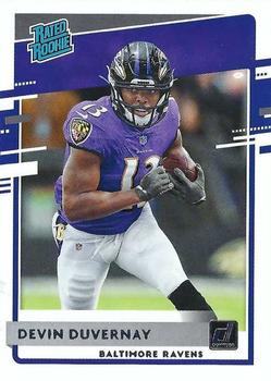 Devin Duvernay 2020 NFL Select Field Level Rookie Card Baltimore Ravens #377