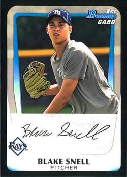 2016 Donruss The Prospects Blake Snell Rookie RC Insert MLB Rays #9
