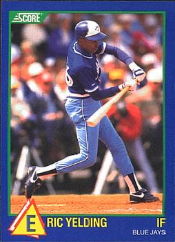 1991 Score Eric Yelding Houston Astros #329