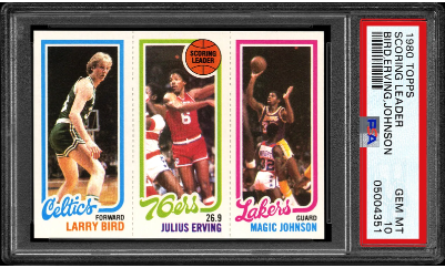 1980 Topps Larry Bird Rookie Card #34