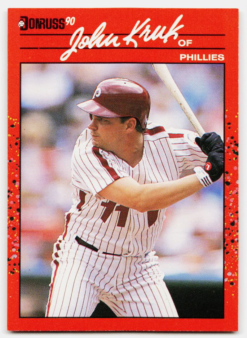 John Kruk - Padres #235 Topps 1989 Baseball Trading Card