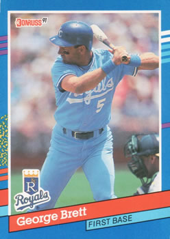  2017 Topps Rediscover Topps #RT-6 George Brett Royals (1975  Topps) : Collectibles & Fine Art