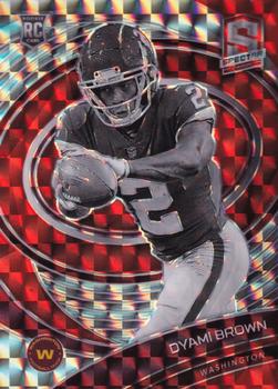 Dyami Brown 2021 Panini Select RC #67 Washington Football Team