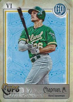 2022 Matt Chapman Topps Series 1 OAKLAND PRIDE CITY FLAG PATCH #CFP-MC