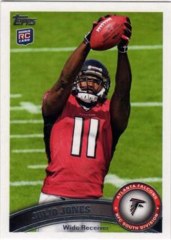 2011 Press Pass Gridiron Gamers Gold Julio Jones RC Jersey /99