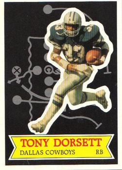 1979 Cowboys Police Football Card - Tony Dorsett