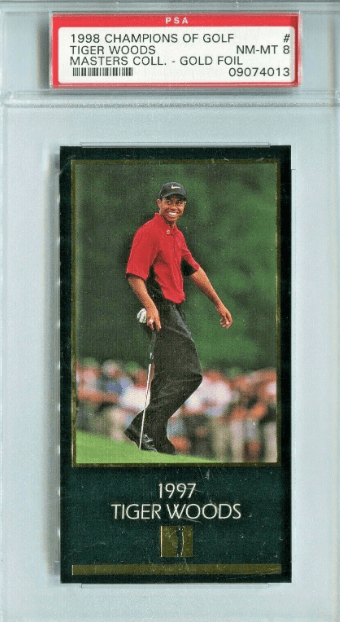 1998 Tiger Woods Champions of Golf Masters Collection