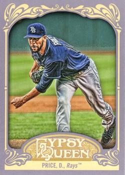 David Price 2014 Topps #489 Tampa Bay Rays Baseball Card