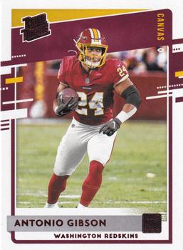 2022 Panini Classics Red 48/75 #99 Antonio Gibson - Washington Commanders