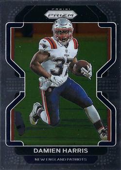 2021 Panini Score Base #37 Damien Harris New England Patriots