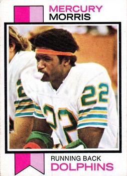 1974 Topps Football Card #170: Mercury Morris