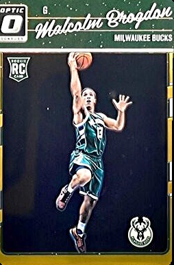 Malcolm Brogdon SUPER RARE hot White Contra Holo!