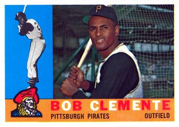 Roberto Clemente Pittsburgh Pirates 1962 Topps #10 PSA 6 Card