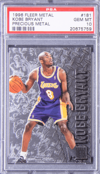 Top kobe bryant store rookie cards