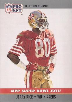 rare jerry rice cards Jerry Rice football card (San Francisco 49ers Super Bowl Champion) 1990  Topps #8 All Pro at Amazon's Sports Collectibles Store