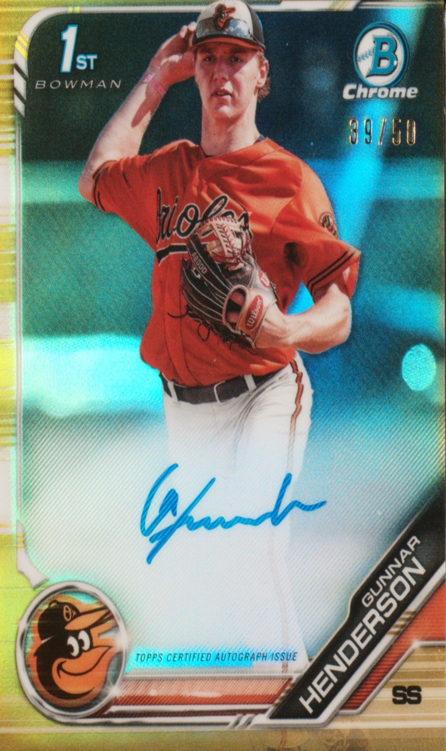Gunnar Henderson Cards: Values, Rookies | Collectibles.com