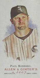 Paul Konerko player used bat patch baseball card (Chicago White Sox) 2006  Topps Bazooka Rewind #BRPK