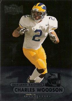 2009 Charles Woodson Upper Deck SPx WINNING MATERIALS JERSEY 001/249 R