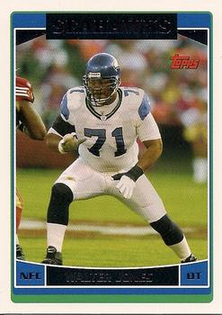 Walter Jones Signed Seahawks 2006 Topps Football Card Beckett BAS Slab –  www.