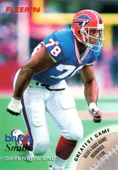 Vtg 1994 NFL Experience 24X17 Bruce Smith Buffalo Bills Football Foam  Picture