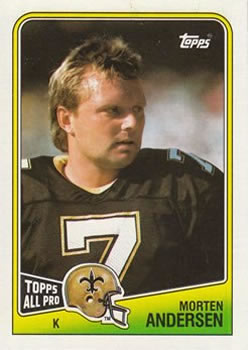 Morten Andersen Atlanta Falcons NFL Pro Line Retired Player