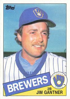 My Player Collections – Jim Gantner – SABR's Baseball Cards