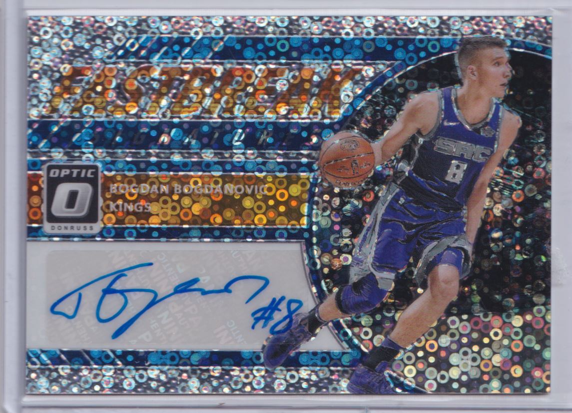 Bogdan Bogdanovic 2022-23 Crown Royale Kings Court Jersey Autographs #7  #70/99