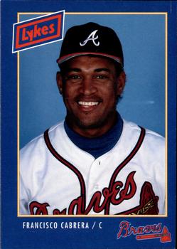 Francisco Cabrera - Atlanta Braves (MLB Baseball Card) 1990 Topps # 25 –  PictureYourDreams