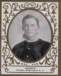 AS-166 Early Baseball Card, Walter Johnson - Vintage Image – Found Image  Press Inc.