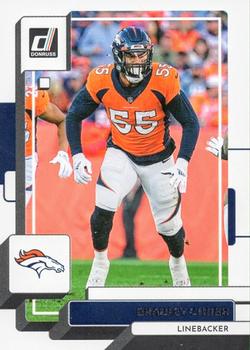 C&I Collectables 68BCHUBB 6 x 8 in. NFL Bradley Chubb Denver Broncos Two Card Plaque