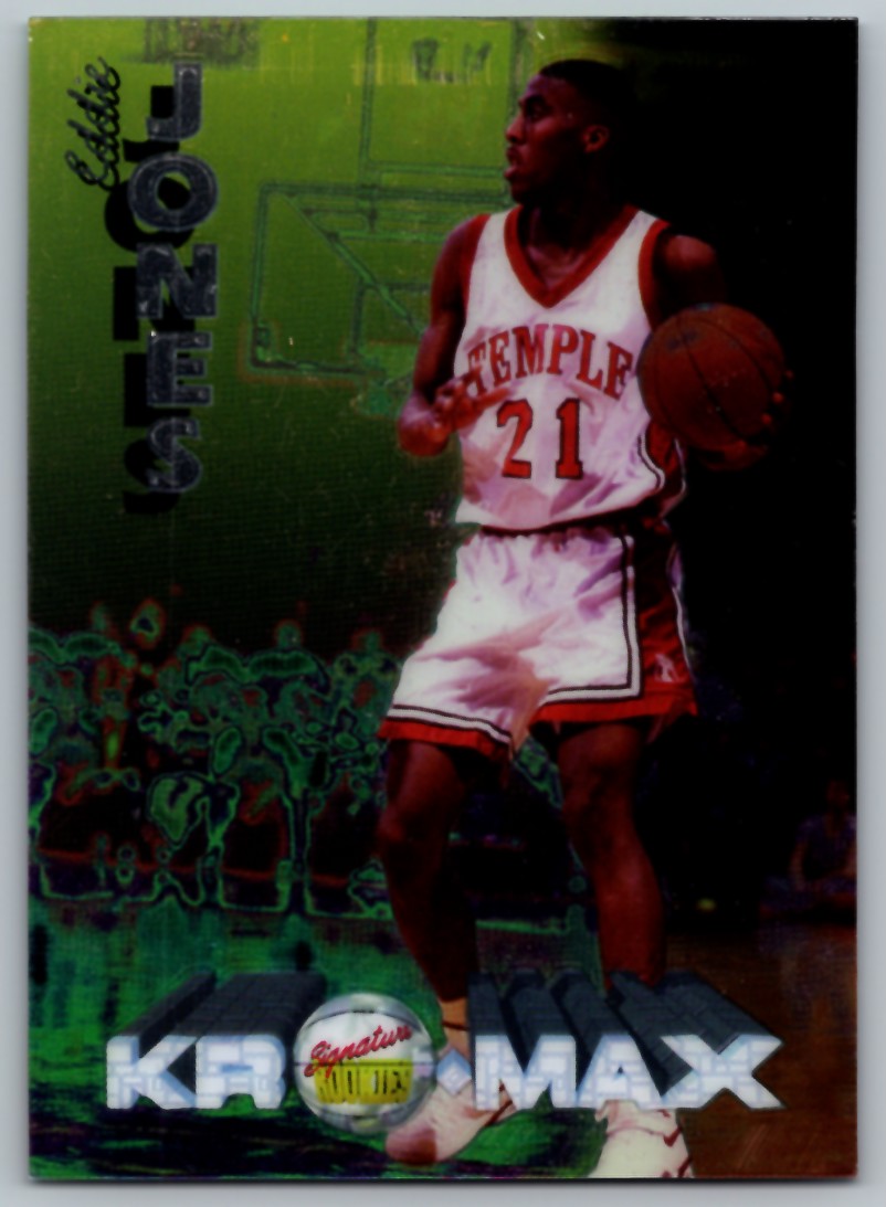 1994-95 Skybox Eddie Jones Lakers Rookie Basketball Card #244 : Everything  Else 