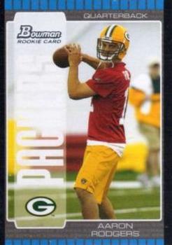 Aaron Rodgers Autographed Green Bay Packers Encapsulated 2005 Upper Deck  Rookie Premiere #16 Trading Card Beckett Authenticated