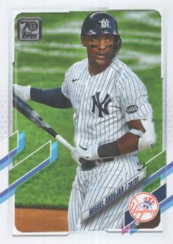 2018 Miguel Andujar Topps Now Game Used Yanks Players Weekend Jersey Relic  Card