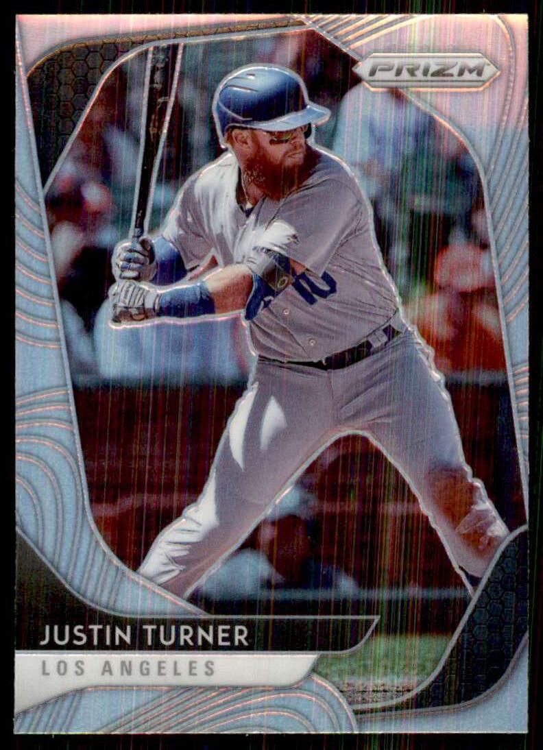 2018 Topps Tier One Relics #T1R-JT Justin Turner Game Worn Dodgers Jersey  Baseball Card - Only 335 made!