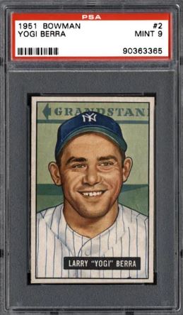 1951 Bowman Yogi Berra #2