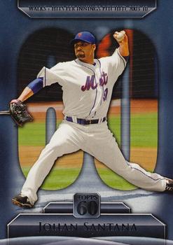 Johan Santana collector's lot of six cards NM-MT+ - C&S Sports and Hobby
