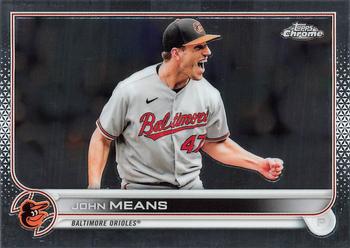 2022 Topps Chrome John Means Baltimore Orioles #176 Sepia