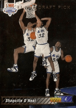 1992-93 Upper Deck Shaquille O'Neal #1 RC