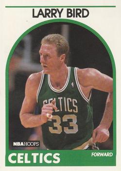 Sold at Auction: Larry bird 39 1990 NBA hoops basketball card Mint 9