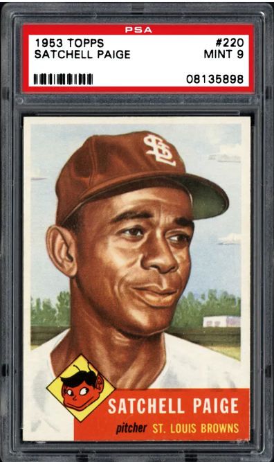 1953 Topps Satchel Paige #220