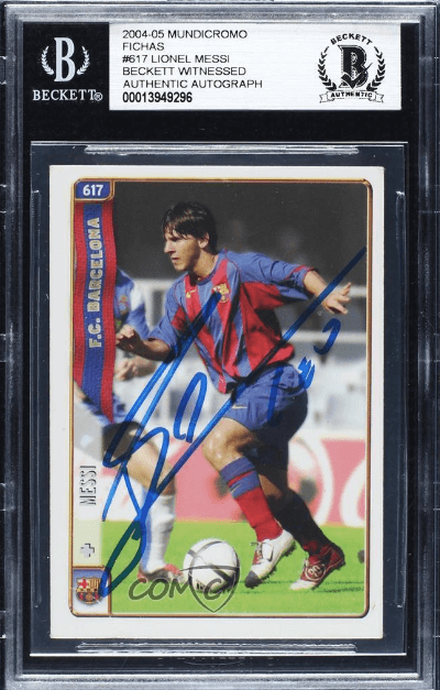 2004-05 Mundi Cromo Sport Las Fichas de la Liga #617 Lionel Messi