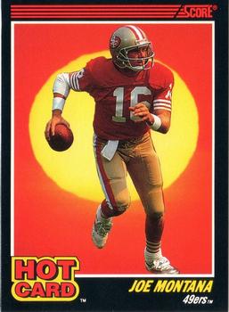 : 1990 Score #311 Joe Montana HG : Collectibles & Fine Art