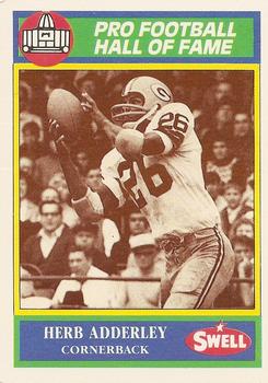 1967 Philadelphia # 74 Herb Adderley Green Bay Packers (Football Card)  (UER) Dean's Cards 5 - EX Packers