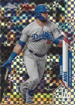 2021 Topps Opening Day Blue Foil #33 Edwin Rios Dodgers Card