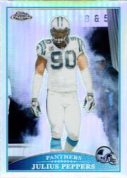 Julius Peppers Signed 2002 Topps #359 RC (BGS